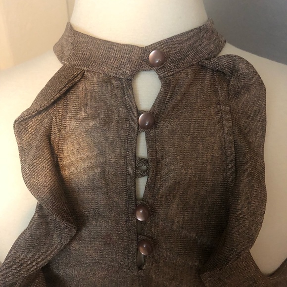 Dressy tank with ruffles size Large - Picture 3 of 3